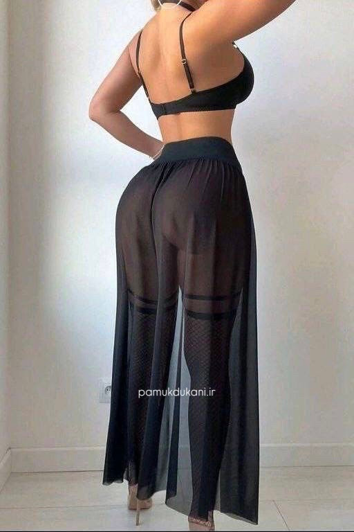 لباس خواب فانتزی ۵ تیکه دامنی